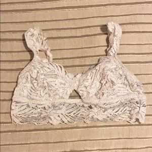 Aerie, size M, white lace bralette